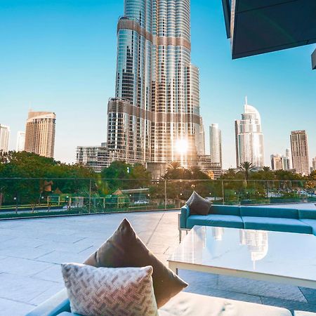 The Closest Building To Burj Khalifa With Fountain View In Address Opera Residence Dubai Exterior foto