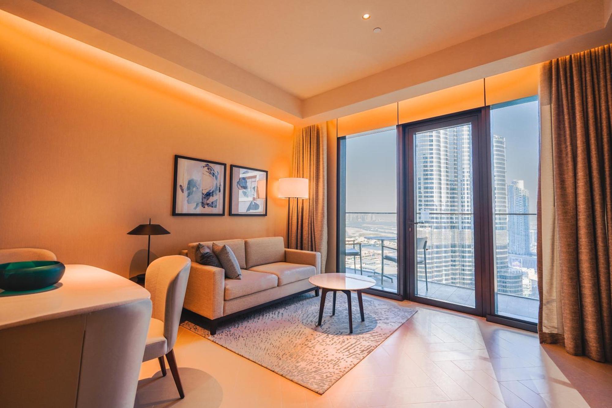 The Closest Building To Burj Khalifa With Fountain View In Address Opera Residence Dubai Exterior foto