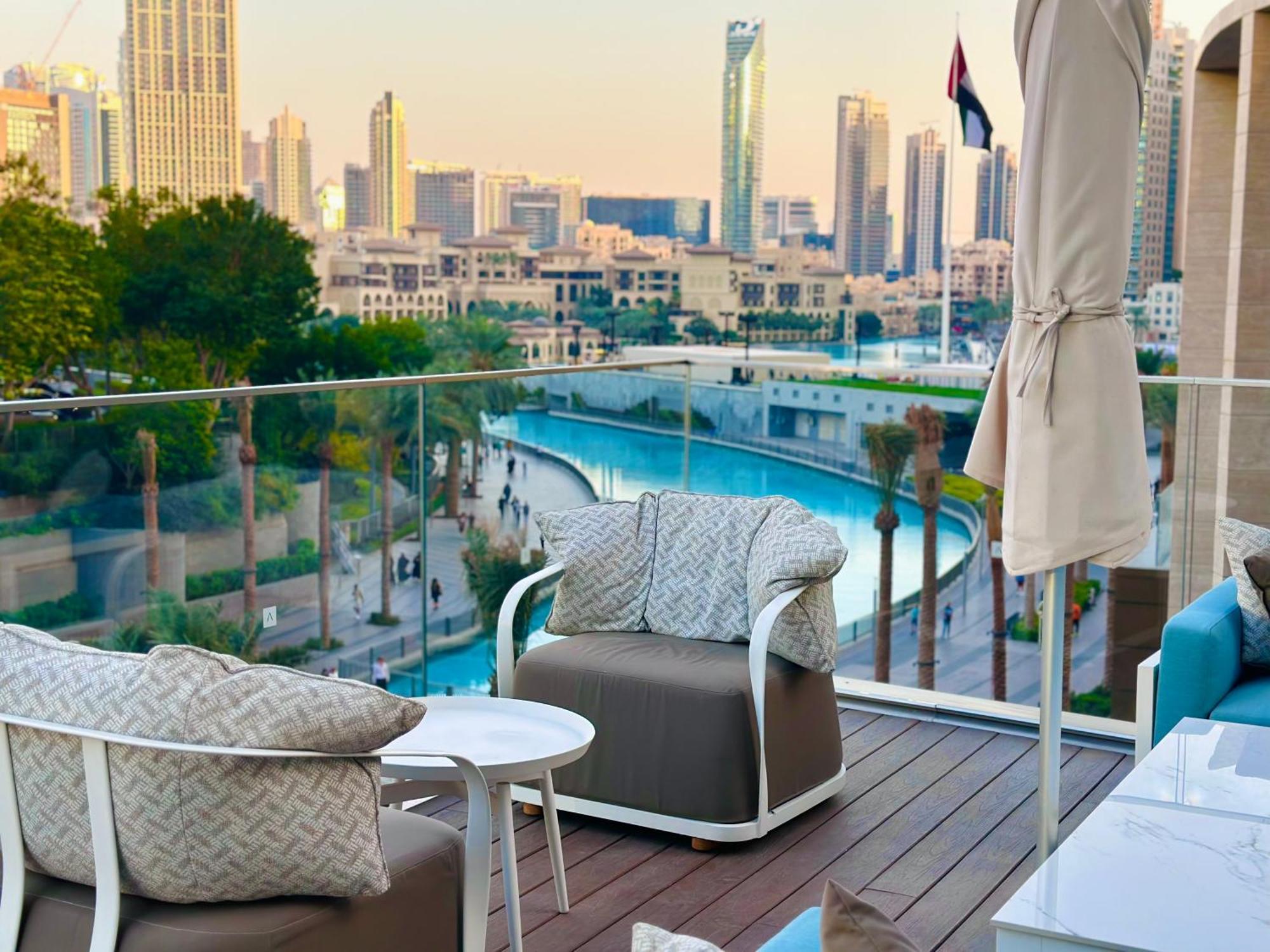 The Closest Building To Burj Khalifa With Fountain View In Address Opera Residence Dubai Exterior foto